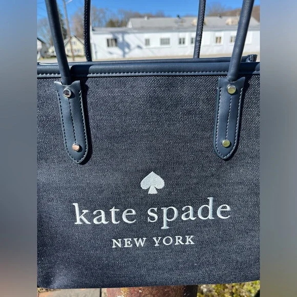 Kate Spade Denim Bag. π - Picture 6 of 12